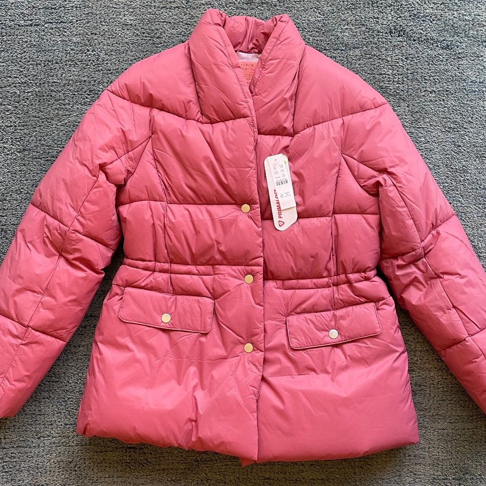J. Crew Signature Puffer XXS Rose